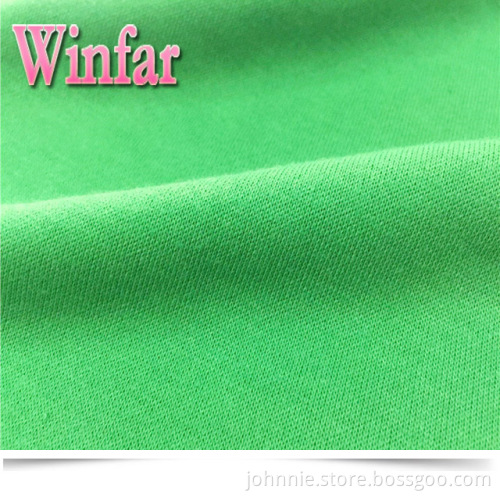 Polyester Solid Dye Single Jersey Knit Polyester Fabric